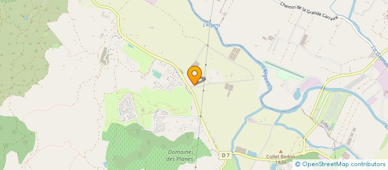 localisation de l'entreprise MONSIEUR FRANCK LEUCI à ROQUEBRUNE-SUR-ARGENS