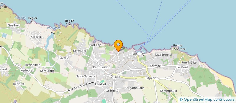 localisation de l'entreprise MONSIEUR FRANCK LEVAVASSEUR à GROIX