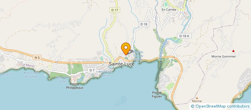 localisation de l'entreprise MONSIEUR FRANCK LEVY  SAINTE-LUCE