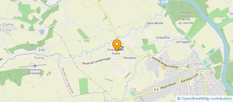 localisation de l'entreprise MONSIEUR FRANCK LEZAT à AUCAMVILLE