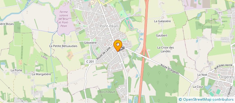 localisation de l'entreprise MONSIEUR FRANCK LEZORAY  PONT-PEAN