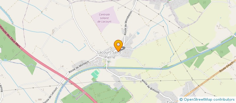 localisation de l'entreprise MONSIEUR FRANCK LHERNOUT  LACOURT-SAINT-PIERRE