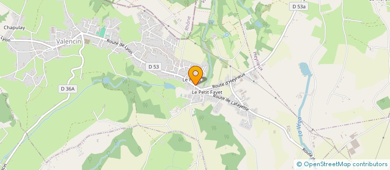 localisation de l'entreprise MONSIEUR FRANCK LHUILIER  VALENCIN