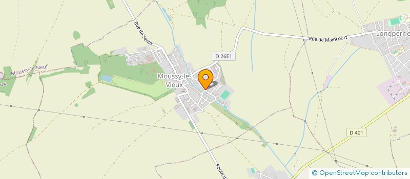 localisation de l'entreprise MONSIEUR FRANCK LIEBAULT  MOUSSY-LE-VIEUX