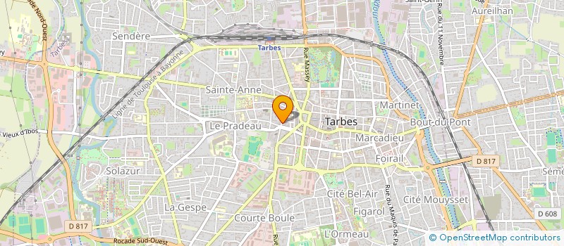 localisation de l'entreprise MONSIEUR FRANCK LIM  TARBES