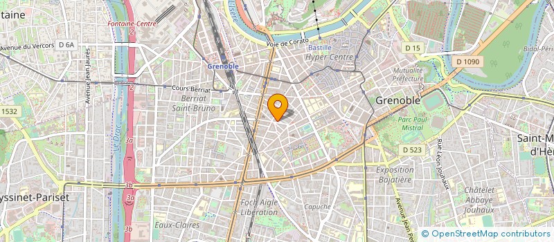 localisation de l'entreprise MONSIEUR FRANCK LIVRIERI  GRENOBLE