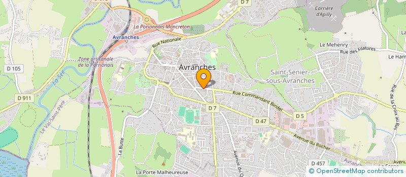 localisation de l'entreprise MONSIEUR FRANCK LOISEL  AVRANCHES