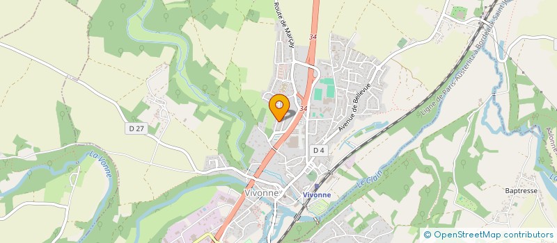 localisation de l'entreprise MONSIEUR FRANCK LOIZEAU  VIVONNE