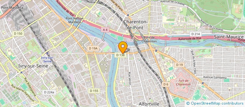 localisation de l'entreprise MONSIEUR FRANCK LOLLI  ALFORTVILLE