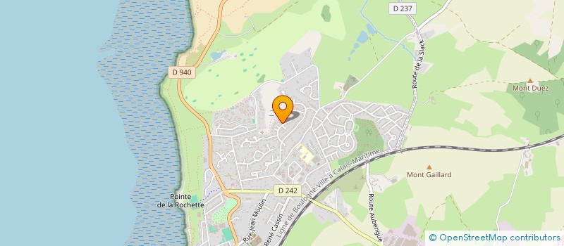 localisation de l'entreprise MONSIEUR FRANCK LOMBART  WIMEREUX