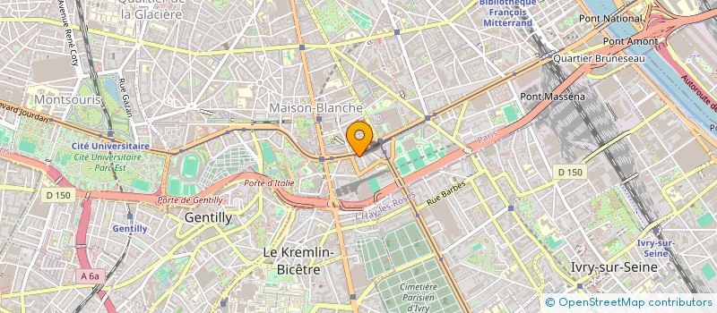 localisation de l'entreprise MONSIEUR FRANCK LOMPONDA  PARIS