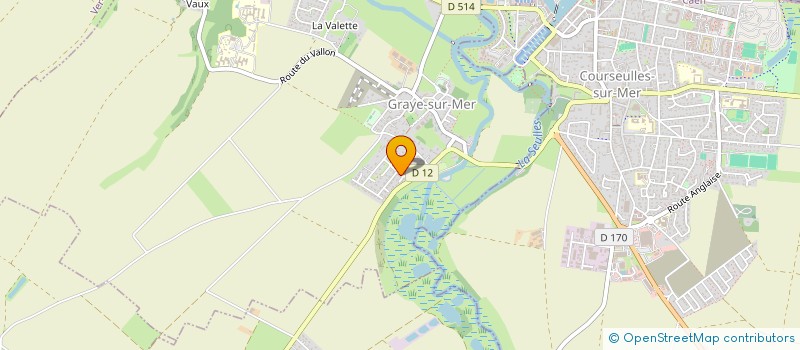 localisation de l'entreprise MONSIEUR FRANCK LONDAIS  GRAYE-SUR-MER