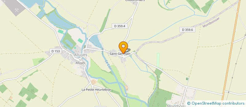 localisation de l'entreprise MONSIEUR FRANCK LONGEARD à ALLUYES