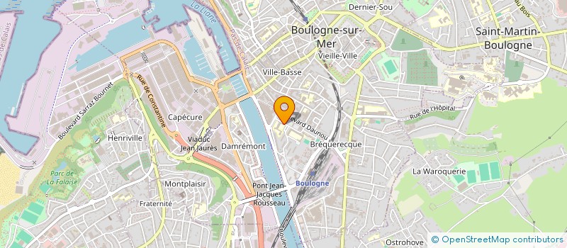 localisation de l'entreprise MONSIEUR FRANCK LONGELIN à BOULOGNE-SUR-MER