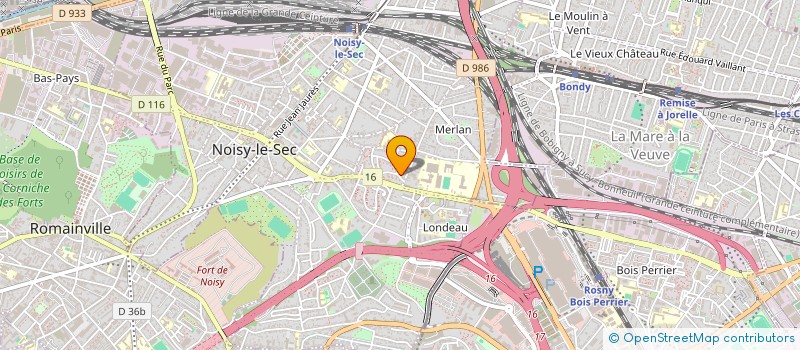 localisation de l'entreprise MONSIEUR FRANCK LONGFORT à NOISY-LE-SEC