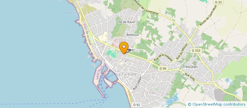 localisation de l'entreprise MONSIEUR FRANCK LORANT  LA TURBALLE