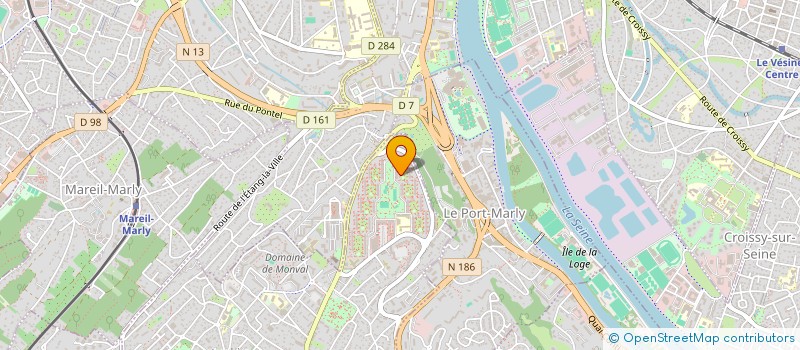 localisation de l'entreprise MONSIEUR FRANCK LORENTZ  MARLY-LE-ROI