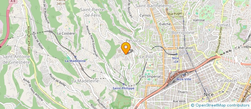 localisation de l'entreprise MONSIEUR FRANCK LORENZO  NICE