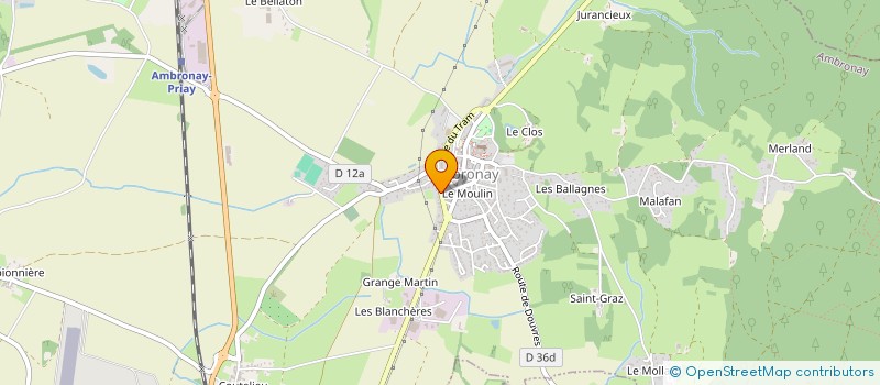 localisation de l'entreprise MONSIEUR FRANCK LOUREIRO à AMBRONAY