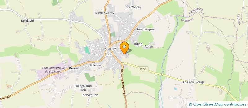 localisation de l'entreprise MONSIEUR FRANCK LUCAS  CORAY