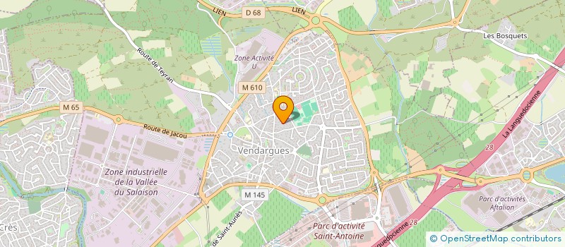 localisation de l'entreprise MONSIEUR FRANCK LUGOFET à VENDARGUES