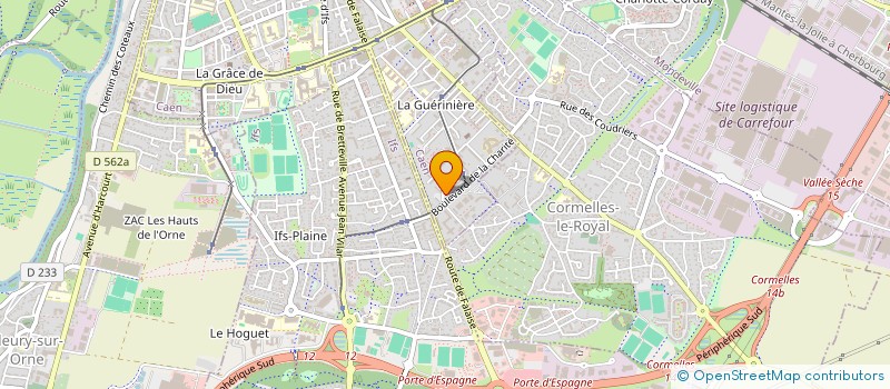 localisation de l'entreprise MONSIEUR FRANCK LYPKA à CAEN