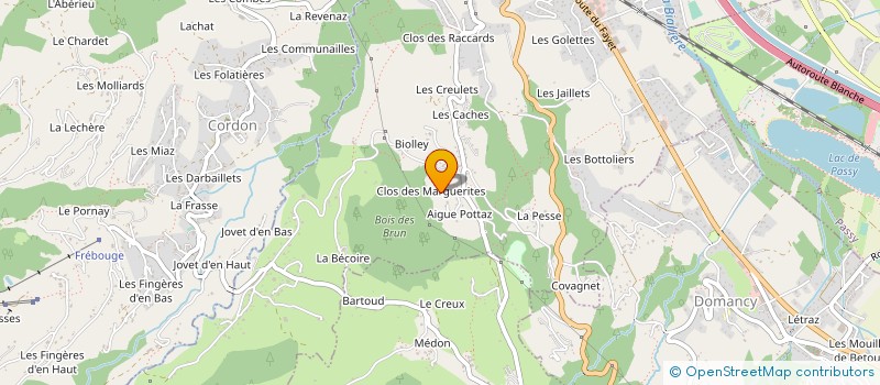 localisation de l'entreprise MONSIEUR FRANCK MABBOUX à SALLANCHES