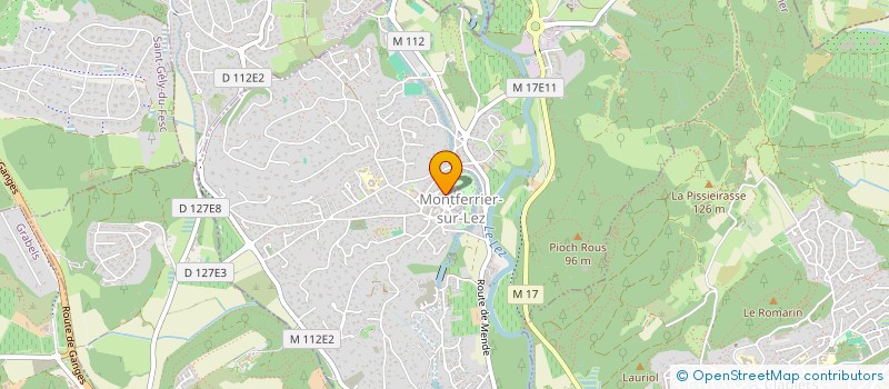 localisation de l'entreprise MONSIEUR FRANCK MABILLE  MONTFERRIER-SUR-LEZ