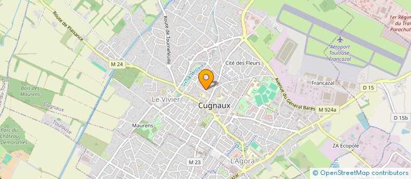 localisation de l'entreprise MONSIEUR FRANCK MACIA à CUGNAUX