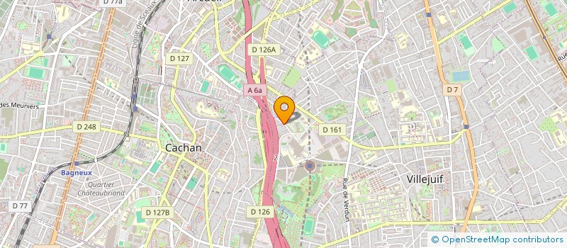 localisation de l'entreprise MONSIEUR FRANCK MAEDER  VILLEJUIF