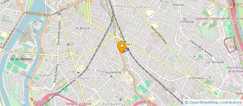 localisation de l'entreprise MONSIEUR FRANCK MAGNABAL à TOULOUSE
