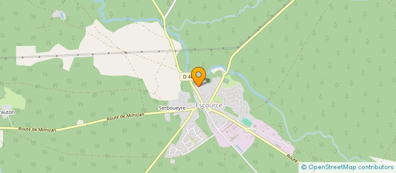 localisation de l'entreprise MONSIEUR FRANCK MAGNIER  ESCOURCE