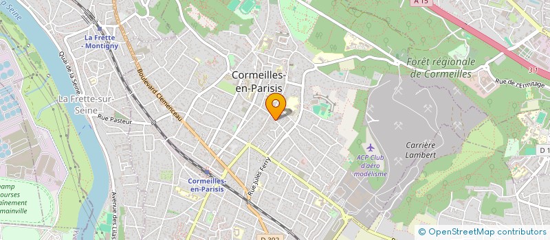 localisation de l'entreprise MONSIEUR FRANCK MAGOT à CORMEILLES-EN-PARISIS