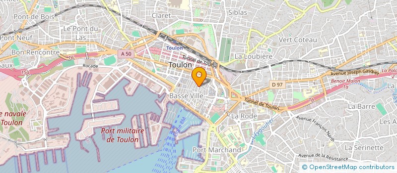 localisation de l'entreprise MONSIEUR FRANCK MAILLET  TOULON