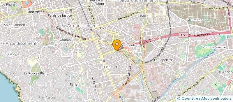 localisation de l'entreprise MONSIEUR FRANCK MAISTO à MARSEILLE