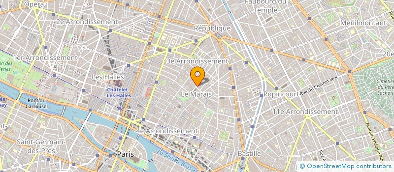 localisation de l'entreprise MONSIEUR FRANCK MALEGUE  PARIS