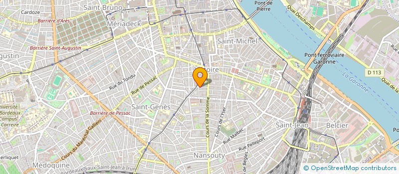 localisation de l'entreprise MONSIEUR FRANCK MALORON  BORDEAUX