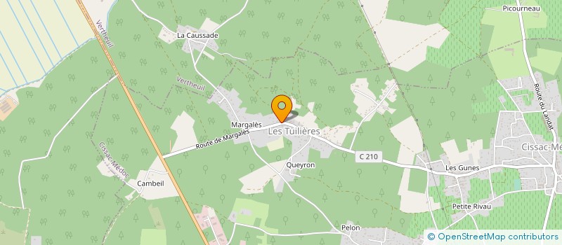 localisation de l'entreprise MONSIEUR FRANCK MANAUTINE à CISSAC-MEDOC