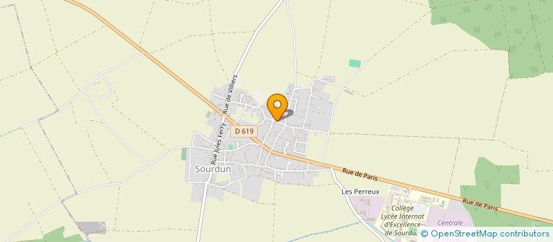 localisation de l'entreprise MONSIEUR FRANCK MANESSIER  SOURDUN