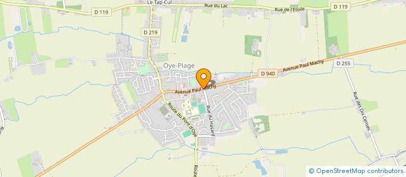 localisation de l'entreprise MONSIEUR FRANCK MARCILLE  OYE-PLAGE