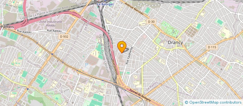 localisation de l'entreprise MONSIEUR FRANCK MARIE MAGDELEINE  DRANCY