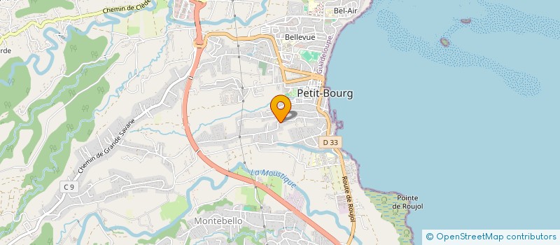 localisation de l'entreprise MONSIEUR FRANCK MARIMOUTOU à PETIT-BOURG