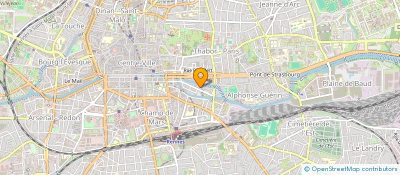 localisation de l'entreprise MONSIEUR FRANCK MARIN  RENNES