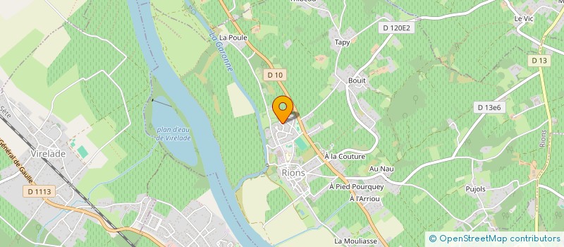localisation de l'entreprise MONSIEUR FRANCK MARISSAL à CADILLAC-SUR-GARONNE