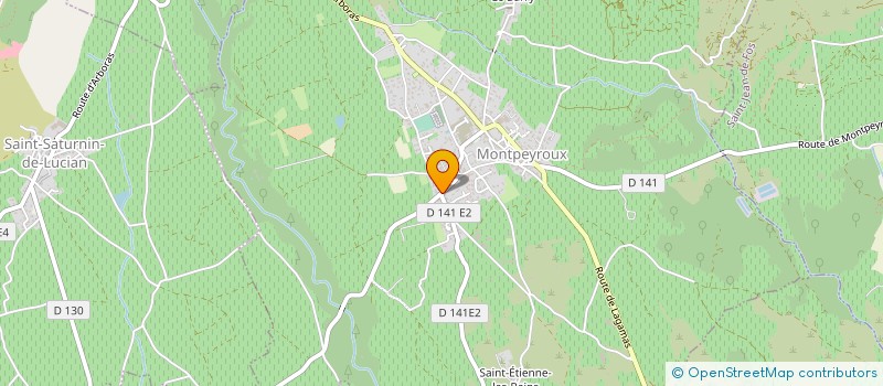 localisation de l'entreprise MONSIEUR FRANCK MARLHINS à MONTPEYROUX