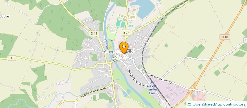 localisation de l'entreprise MONSIEUR FRANCK MAROTTE à CLOYES-LES-TROIS-RIVIERES