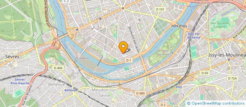 localisation de l'entreprise MONSIEUR FRANCK MARTIN à BOULOGNE-BILLANCOURT
