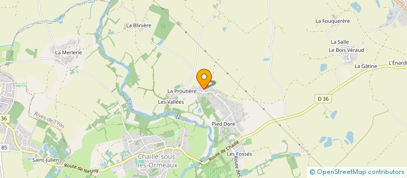 localisation de l'entreprise MONSIEUR FRANCK MARTINEAU  RIVES DE L'YON