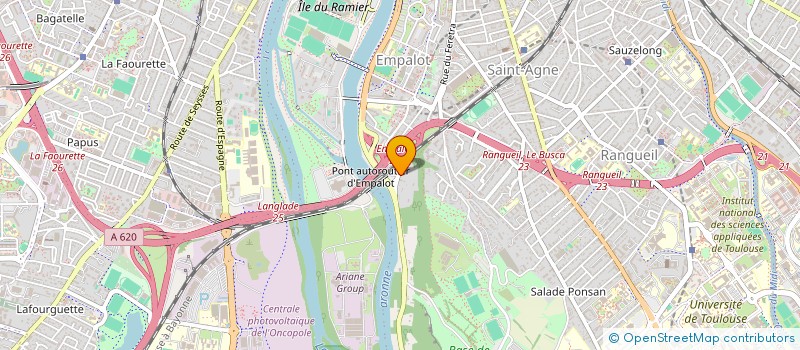 localisation de l'entreprise MONSIEUR FRANCK MARTINEZ à TOULOUSE