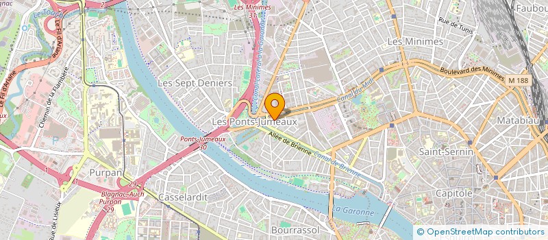 localisation de l'entreprise MONSIEUR FRANCK MASERA à TOULOUSE